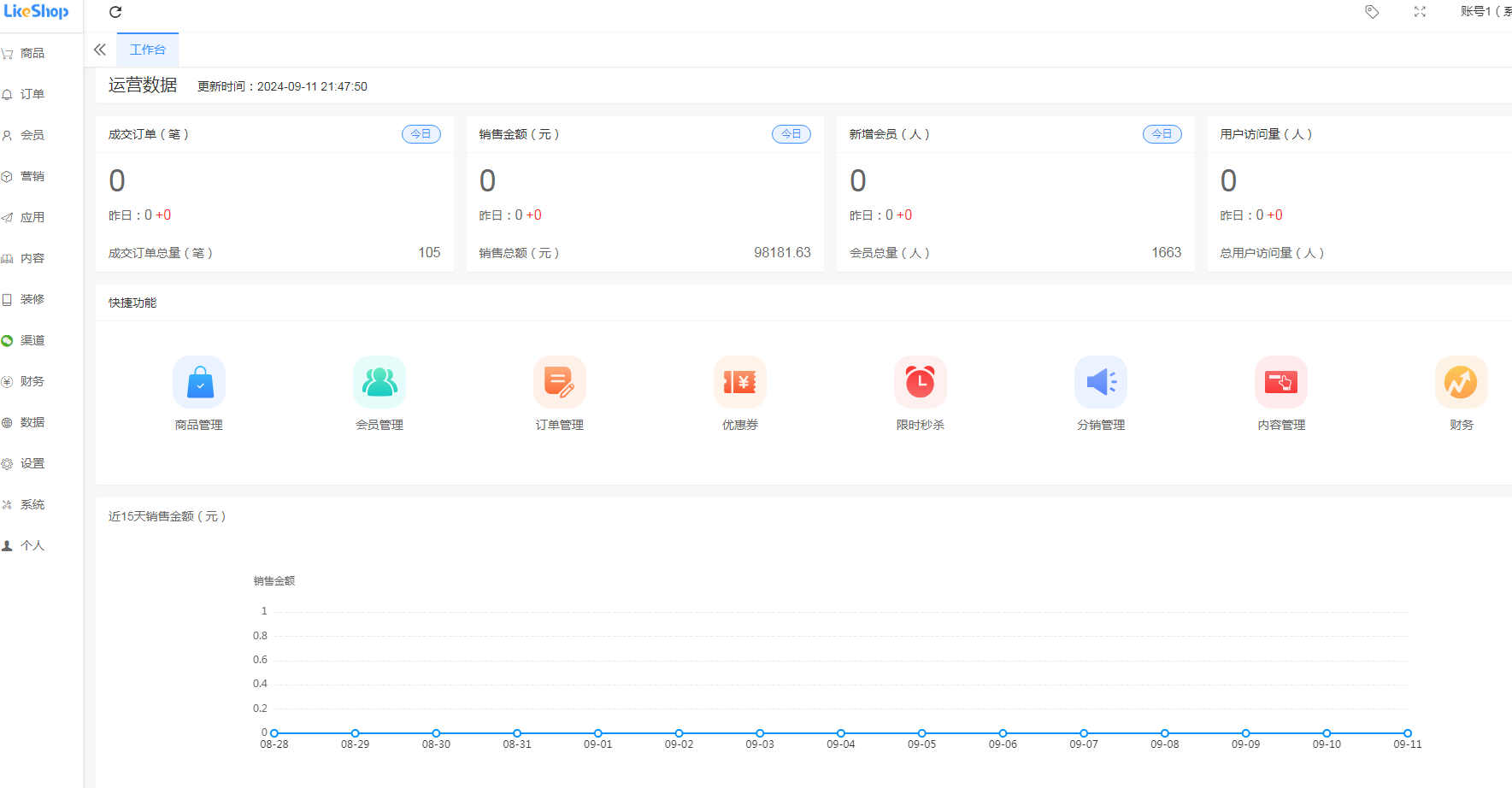 likeshop企业开源单商户商城v3.03系统+uniapp开源前端（支持免费商用）-观玄源码